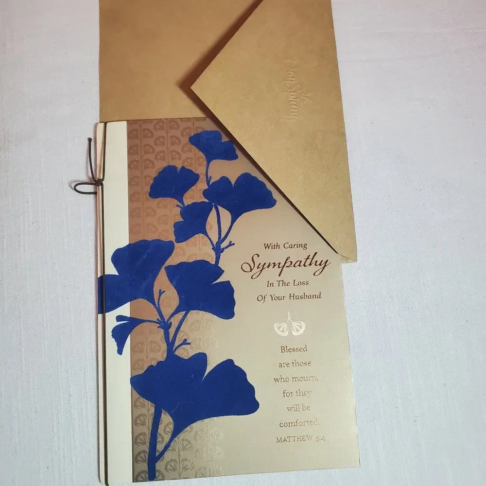Greeting Card - LOSS OF HUSBAND